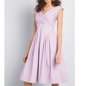 Modcloth Keener Postures purple/lavender Dress
